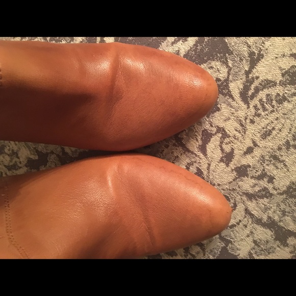 Corso Como tan leather booties - Picture 6 of 8